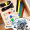 60Pack Reusable Cable Labels & Cord Organizer Kit-Color-Coded Write- Wire Labels with  + 30 Ties for Home Office 3