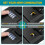 Key Lock Box, Waterproof Wall Mount Lock Box for Keys with Code, 4 Digit Combination Lockbox for Home Office Garage A 5
