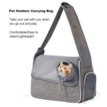 Breathable Portable Pet Carrier Bag for Small Dogs & Cats, 42x19x28cm