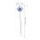 Garten Windrad Skulptur Metall 9