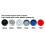 Car Reverse Sensor System with 4 Sensors, Digital Display & Colorful Warning Bar 6