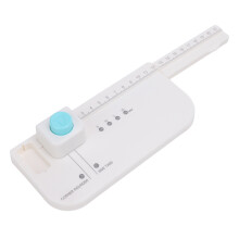 Foratrice per carta craft, 4 misure, per scrapbooking, divisori di file & etichettatura