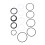 13pcs Shock Absorber Maintenance Kit for DPS DPX2 Float X 2014-2017 9