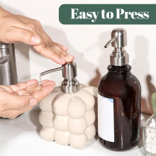 Soap Dispenser Pump Replacement, Kitchen and Bathroom Soap Pump Replacement, Standard Diameter 28/400 Neck Size