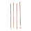 4PCS Blackhead Remover Tool, Stainless Steel Comedone Extractor 5