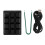 Batterie externe portable 10 000 mAh, charge rapide, compacte, blanche 2