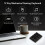 Batterie externe portable 10 000 mAh, charge rapide, compacte, blanche 4