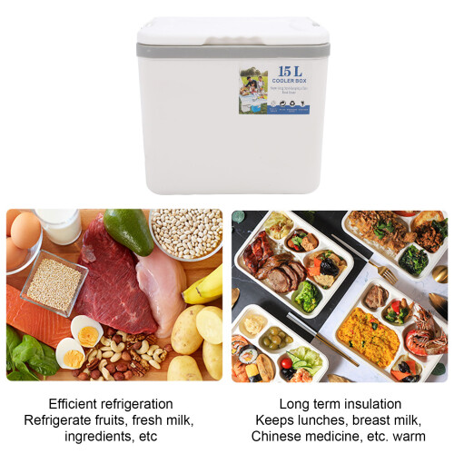 15L Insulated Cooler for Picnics