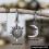 Moon & Sun Drop Earrings - Silver Gift for Her 6