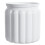 (White) Self Watering Flower Pots for Home Decor 3