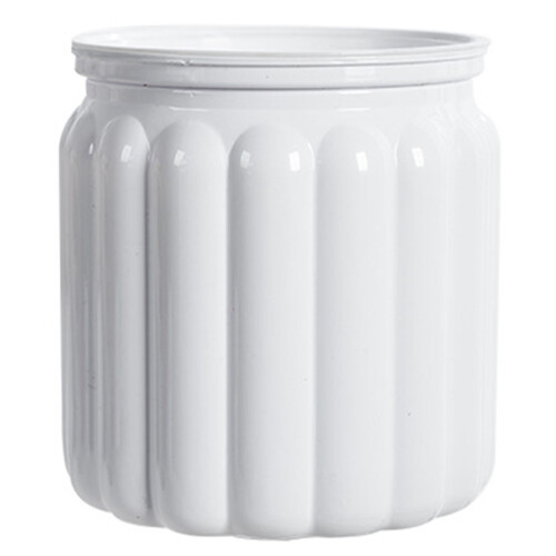 (White) Self Watering Flower Pots for Home Decor 2