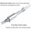 (Two sets) Motorcycle Brake Bleeder Kit & Hose Tool 3