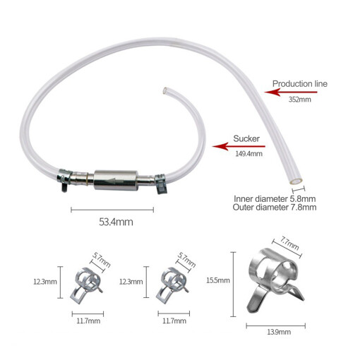 (1 Set) Motorcycle Brake Bleeder Kit & Hose Tool 1
