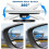 Wide Angle Frameless Car Mirror for SUVs & Trucks 8