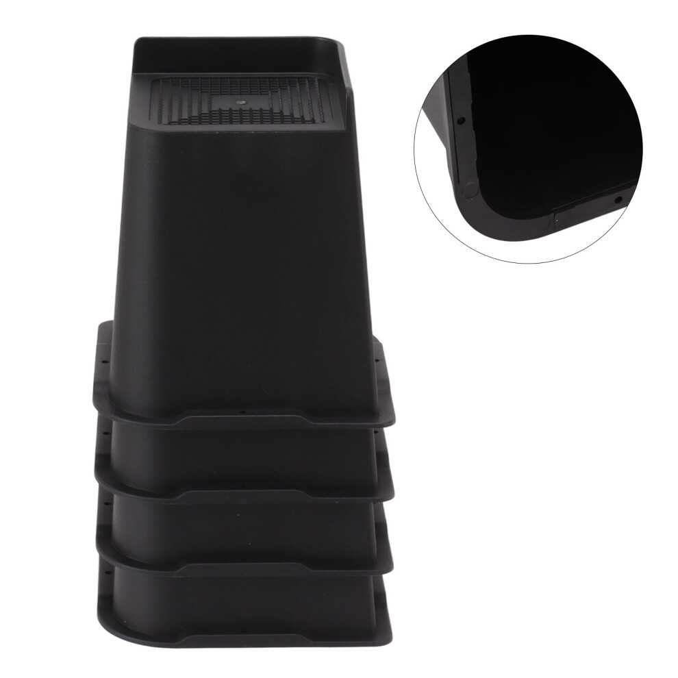 Heavy Duty 6In Abs Furniture Riser Set For Chairs & Sofas 4Pcs 9431389698662