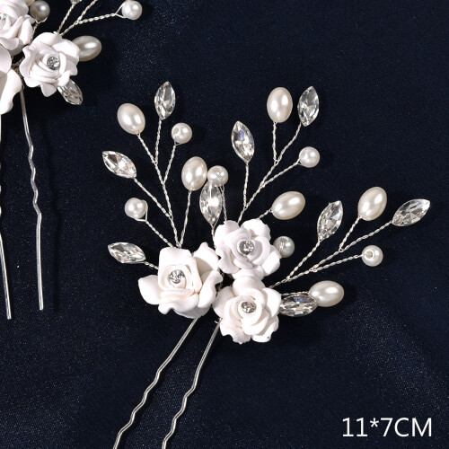 Pearl Flower Hairpin Ancient Style 2