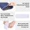 Prosthetic Calf Shrinker Protective Sock Silicone Compression Stocking S 3