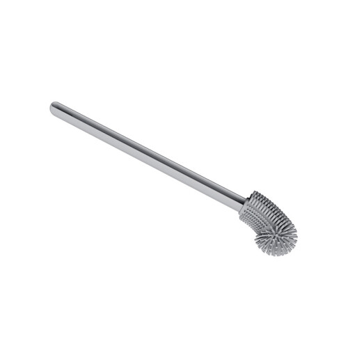 Gebogene Toilettenbürste aus Silikon Grey 2