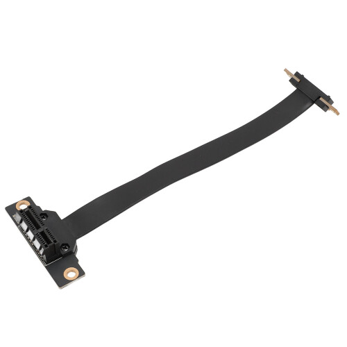 Câble riser PCIe 3.0 X1, 8 Gbps, double, 90 (angle droit), extension PCI Express, 40 cm 1