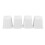 Meubelverhogers (4 stuks) – ABS, 15 cm hoog, wit 1