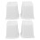 Meubelverhogers (4 stuks) – ABS, 15 cm hoog, wit 8