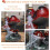 Mushroom Backflow Incense Burner Ceramic Smoke Waterfall Holder with 60 Cones for Relaxation 4