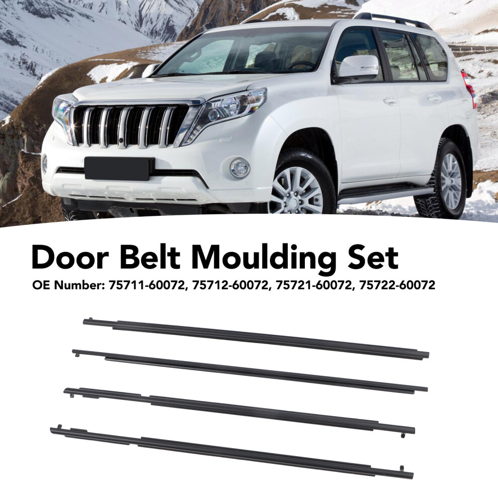 Prado 150 Door Seal Moulding Set 7293282076150