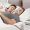 Μάσκες CPAP πλήρους προσώπου με κεφαλοδέτη, περιστρεφόμενο αγκώνα και μαξιλά 2