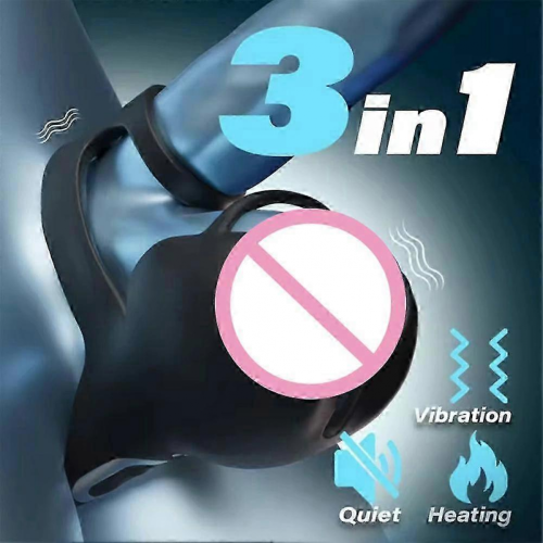Men's Therapy Device 3-in-1 Heating Massage Performance Enhancement 1