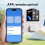 Robot con telecomando touch screen Smart Life BLE, supporto Alexa, Google Home, assistente vocale 3