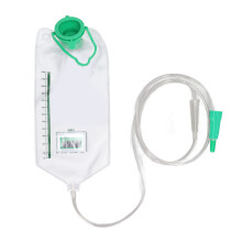 Genanvendeligt lavementposesæt 1200 ml PVC-kolonrensningssæt