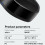 YRC11 Télécommande IR WiFi noire 8,9  8,6  2,6 cm 4
