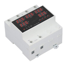 Interruttore dicommutazione automatica 63A 3P4W, display a LED, protezione di tensione regolabile