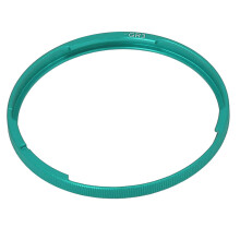 Anillo decorativo de aluminio para lente GR3 verde