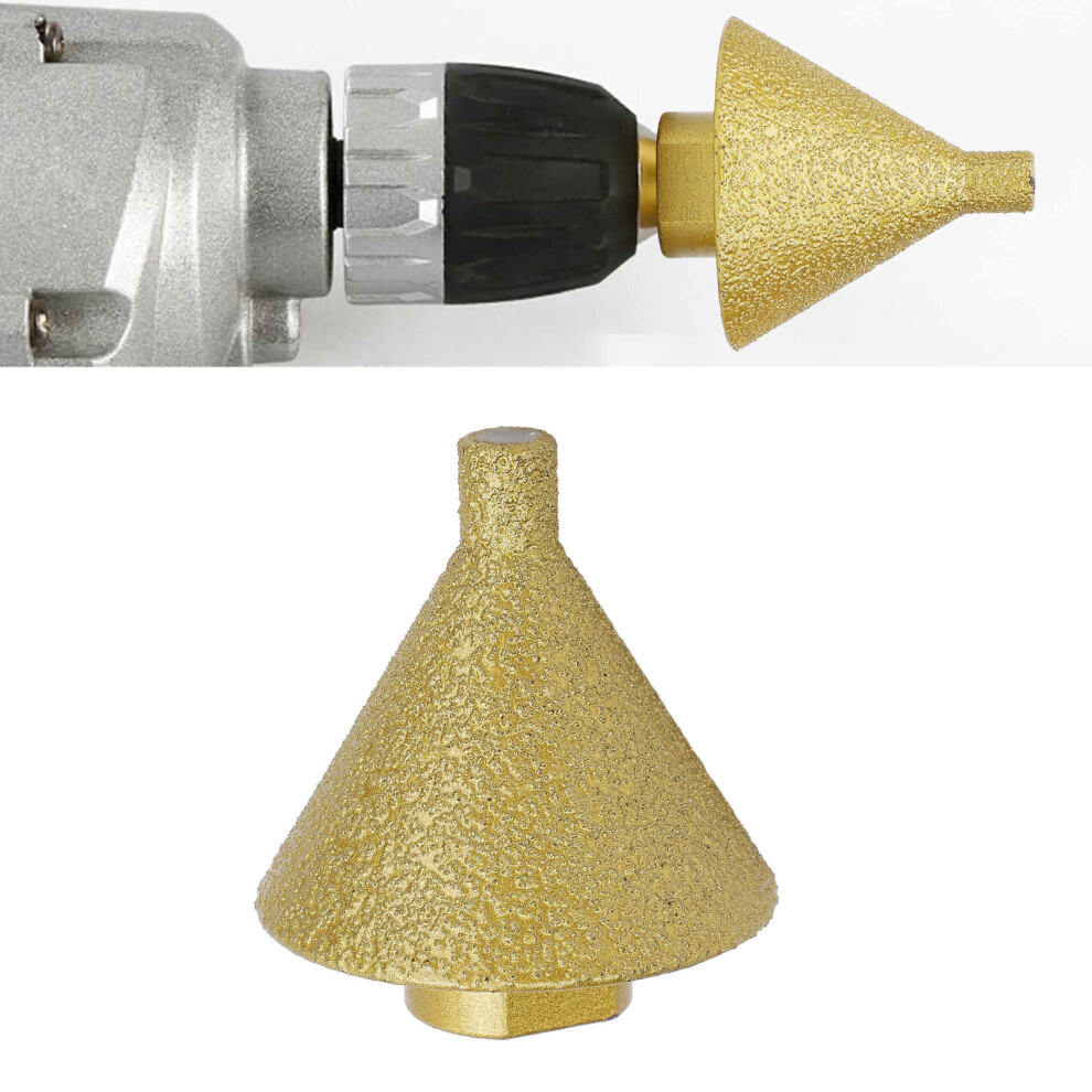 Diamond Beveling Chamfer Bit 50Mm For Marble Quartz Ceramic Granite Hole M10 6931385016468
