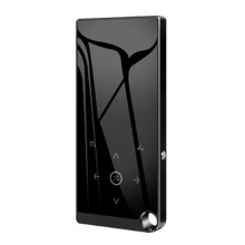 5.0 Lossless MP3 Music Player HiFi Portable Audio with FM/EBook/Recorder/MP4 Video Player(Black)