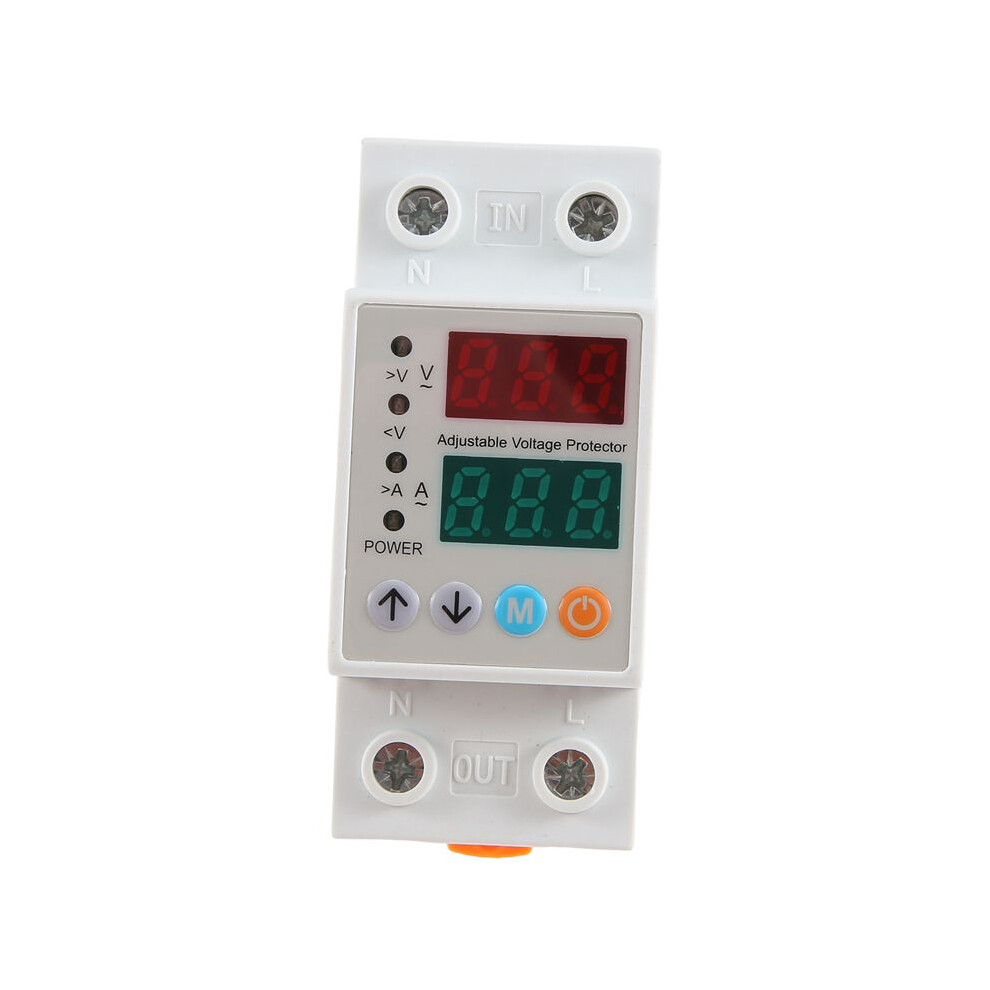 Din-63Avap Overvoltage Undervoltage Protector Self-Returning Voltage Overload Current Limiting Automatic Reset Recloser 4712681775325