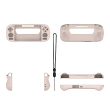 Silicone Protective Case for Retroid Pocket 5 Handheld Console Solid Color Cover Anti-Slip Grip Dustproof Shell White