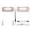 Silicone Protective Case for Retroid Pocket 5 Handheld Console Solid Color Cover Anti-Slip Grip Dustproof Shell White 1