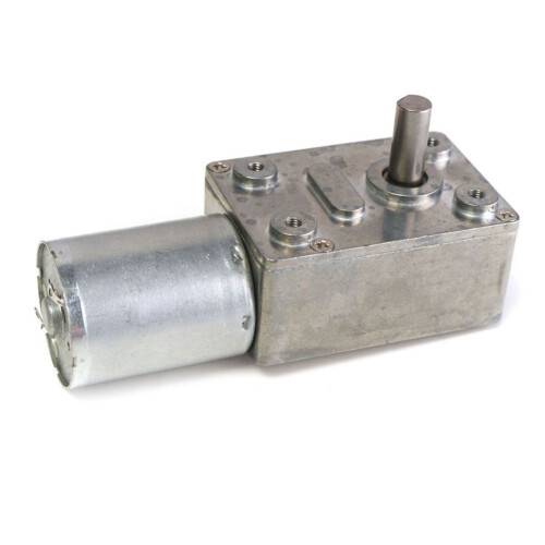 1 Pcs High Torque Turbo Worm Geared Motor & 1 Pcs PWM  Motor Speed Controller Forward Reverse  Control