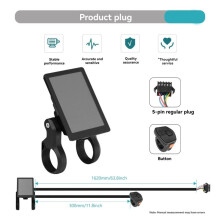 Elektrische Fiets LCD DZ32 Kleurendisplay 24V-72V Bedieningspaneel met UART 2-Communicatie voor Elektrische Fiets en Scooter