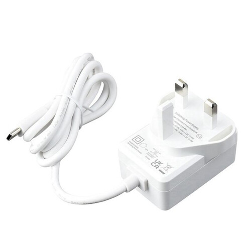 For Raspberry Pi Generation 5 27W USB Type-C PD Power Supply USB-C Interface Multi-Function Power Supply with UK Plug