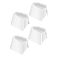 4 Pcs Dimmer Knob Dimmer Replacement Knob for Lutron Skylark Fan Speed & Light Control White