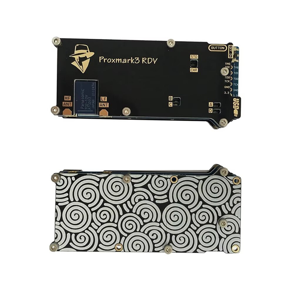 Photos - FM Transmitter Zandona Upgraded 512K Proxmark3 RDV2 Memory NFC RFID Cloner Reader PM3 DEV Proxmark 3 Kit IC ID M1 Card Reader Writer 