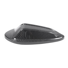 Car Roof Fin Antenna Cover Carbon Fiber Antenna Trim Cover for 2 3 4 Series X5 X7
