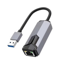2,5 Gbit/S Hochgeschwindigkeits-Netzwerkkarte (Kabelgebunden) USB-A-zu-Ethernet-Adapter USB-zu-RJ45-Ethernet-Konverter für Notebooks, Laptops und