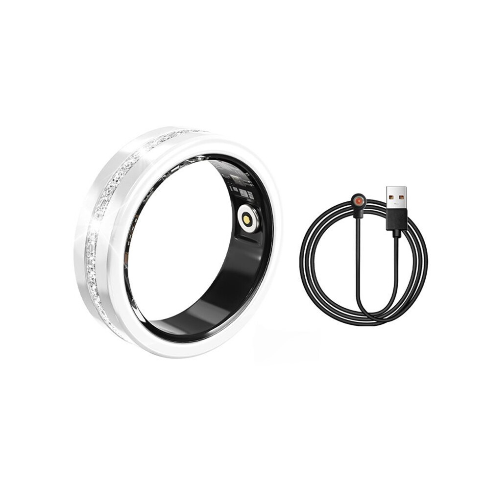 Zandonã Waterproof Ring For Men & Women Heart Rate & Sleep Monitoring Stylish Sports Accessory Inner Diameter 18.1Mm