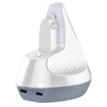 For Meta Glasses Charger Stand Portable Travel Charger Station Type-C RGB Charging Stand with Breathing Light