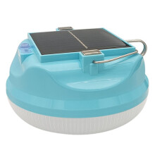 Luz LED de Emergencia Multifuncional: Carga Solar y Tipo C, Cargador de Dispositivos Móviles, Resistente Al Agua, Ideal para Acampar y Apagones.