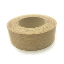 White Oak Wood Veneer Edge Banding 1.5 Inch Iron On Roll for Cabinets with Strong Adhesive Finish